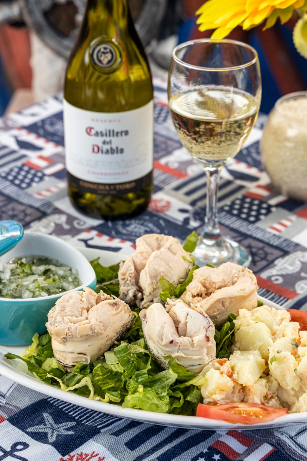 Loco salsa verde (4 Unidades)