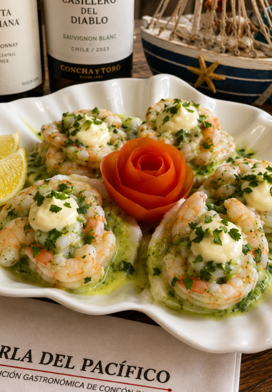 Camarones Salsa Verde