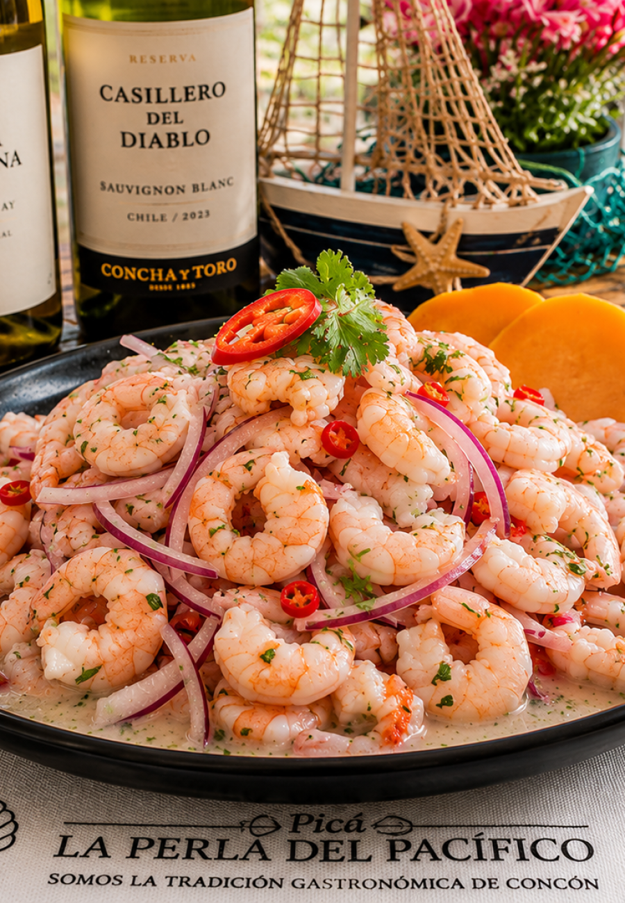 Ceviche con Camarón
