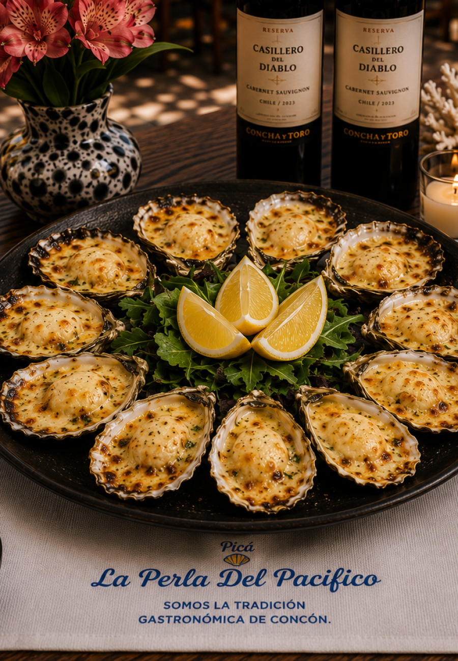 Ostión Parmesano