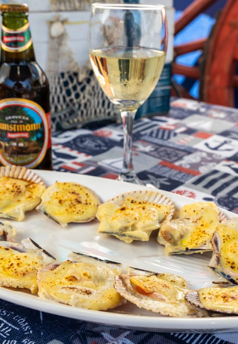 Ostiones a la parmesana